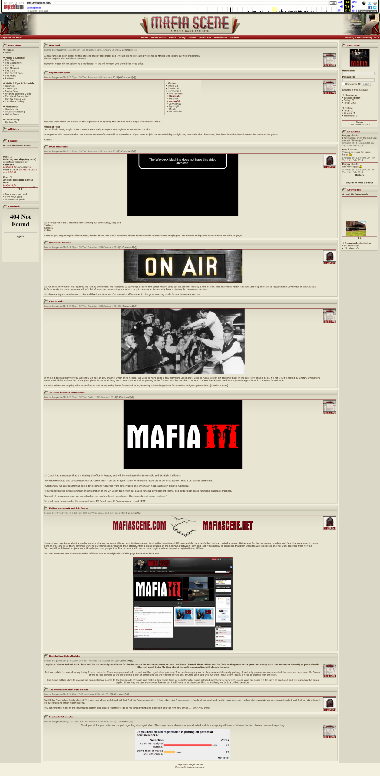 Mafia Scene snapshot 2014