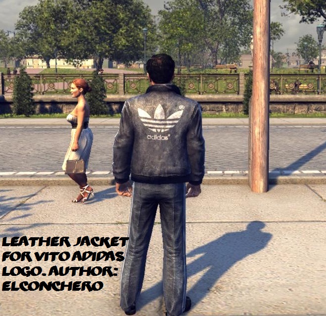 Vito Leather Adidas Jacket